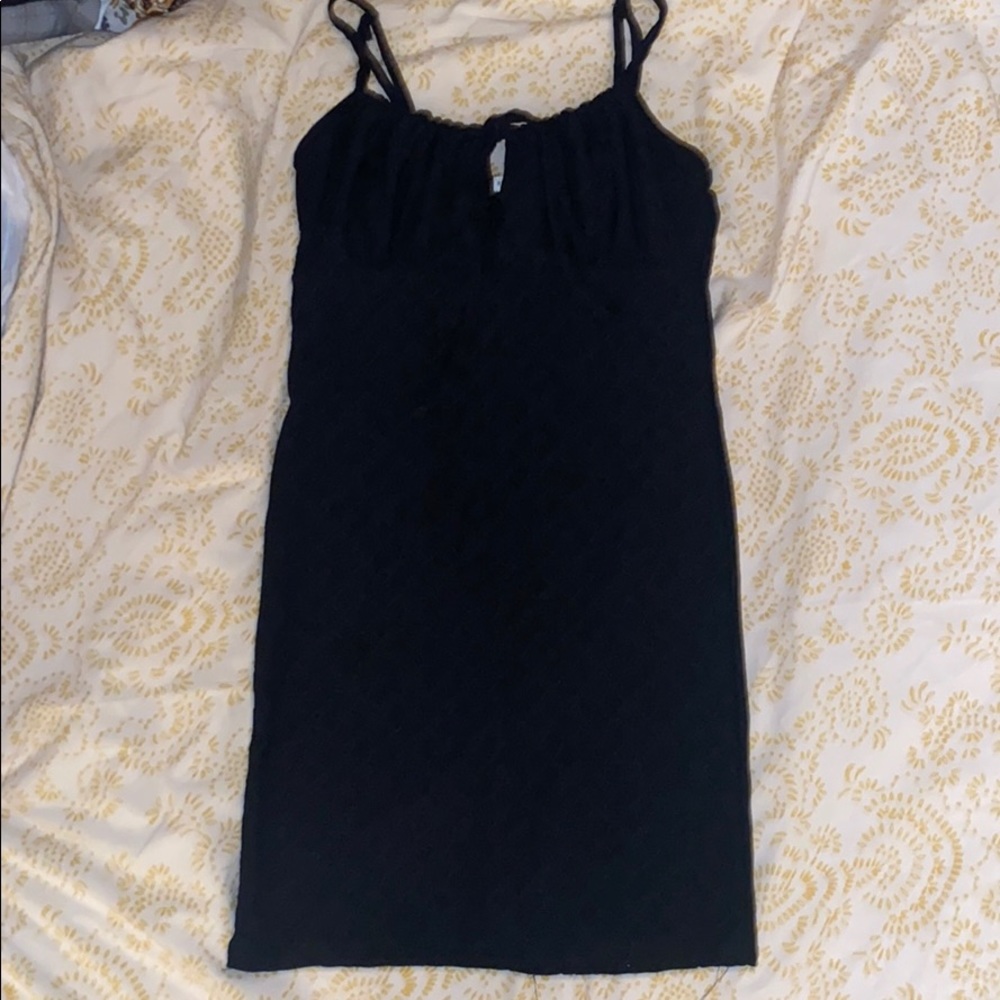 Black summer dress